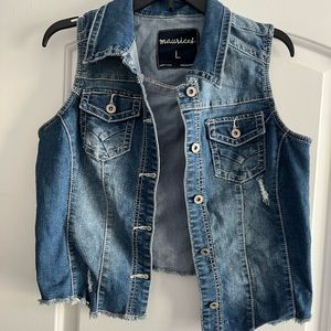 Denim vest